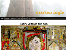 Tablet Screenshot of marteningle.com